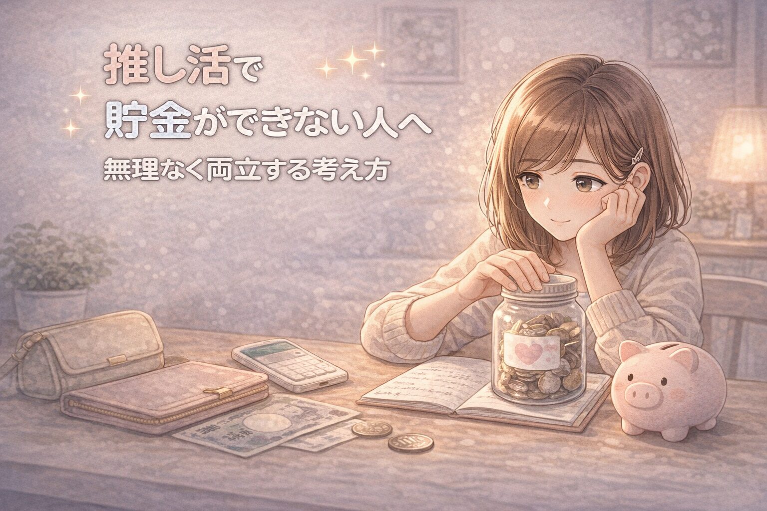 推し活で貯金ができない人へ｜無理なく両立する考え方